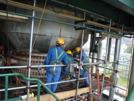 華南分公司?？松さ?011年檢修記